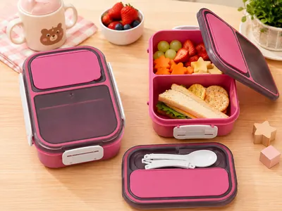 Double-layer lunch box