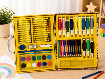 86-Piece Art Color Kit Bag