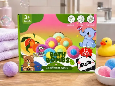 Kids Fizzing Bath Bomb