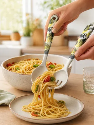 Bamboo Spoon & Fork Set