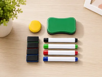 Whiteboard Marker & Accessories Set