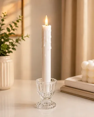 Long White Candle