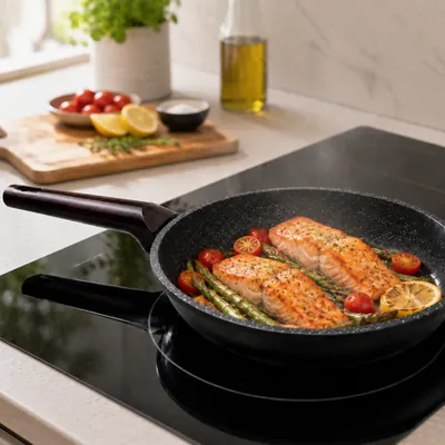 Smart Granite Frying Pan