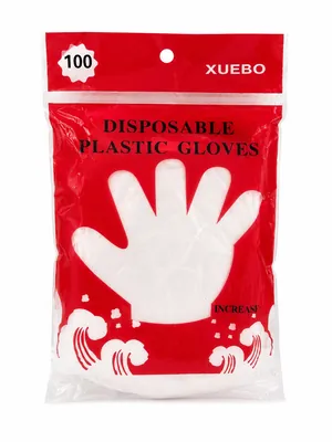 Transparent Plastic Gloves