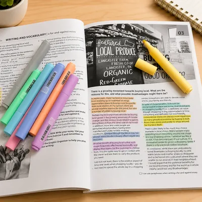 Colored Highlighter Pen Set