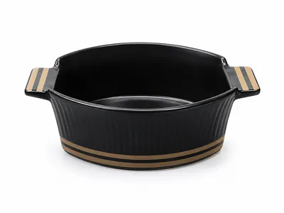 Oval baking dish