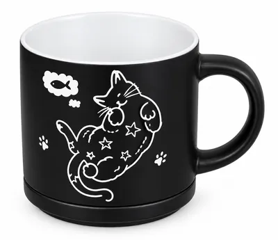 Ceramic Mug with Animal Motifs