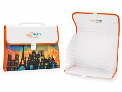 Colorful Document Organizer Bag