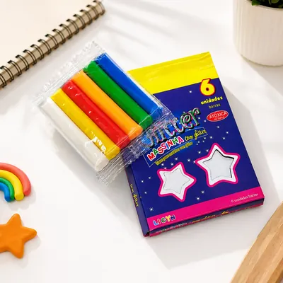 Vibrant Color Modeling Dough