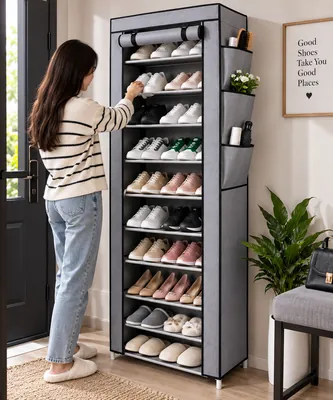 9-Tier Shoe Cabinet