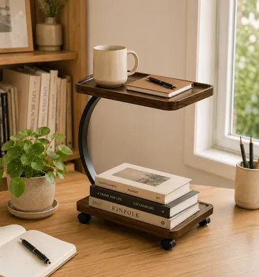Multi-purpose wooden table