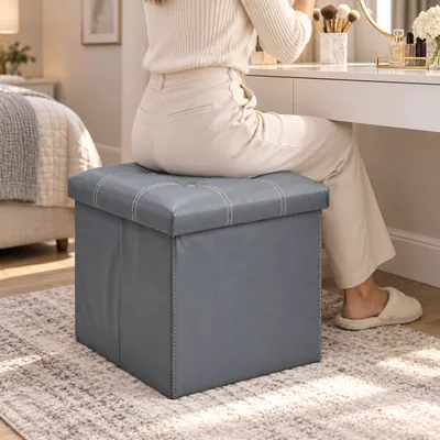 Leather Storage Box