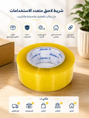 Multi-purpose transparent tape