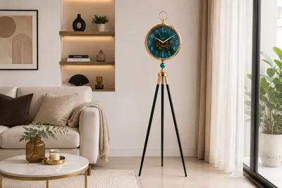 Floor Clock with Stand