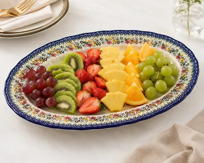 Decorative porcelain plate