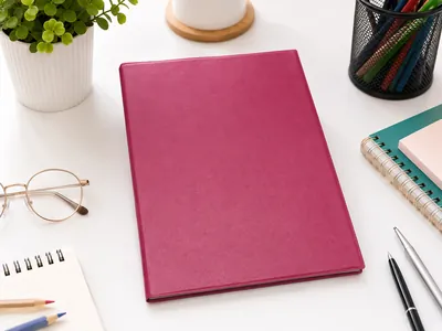 Leather notebook