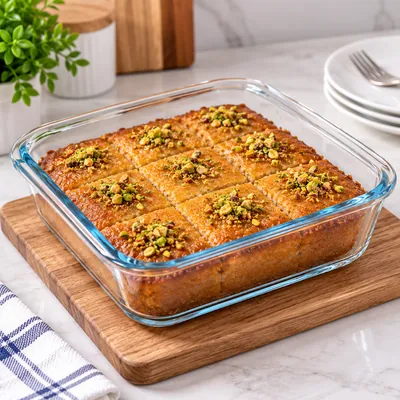 Pyrex square glass set