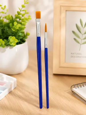 Set of paint brushes for drawing