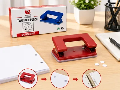 Double-hole punch