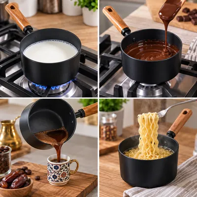 Measuring Cup Set with Wooden Handle
