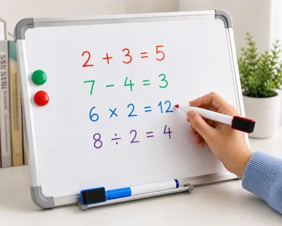 Colored Whiteboard Marker Set