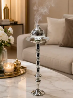Long Crystal Incense Burner