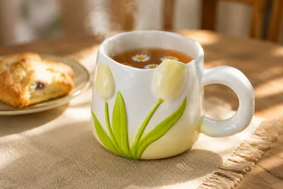 Ceramic Tulip Mug