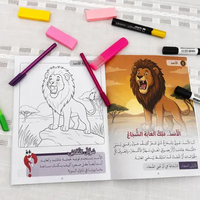 Educational Forest Animals Book