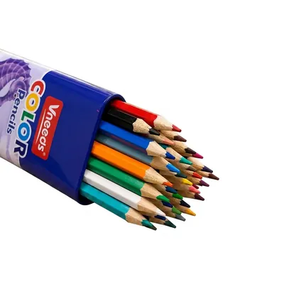 Wooden Colored Pencils Set – 36 Pencils