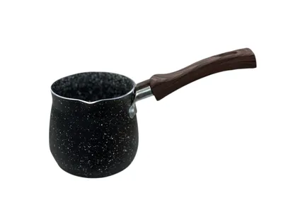 Black coffee pot