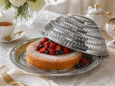Silver Mandi Lid