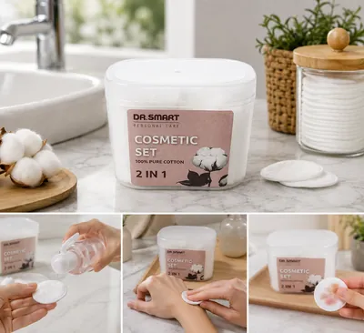Cosmetic Cotton Set