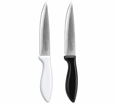 Black Handle Knife Set