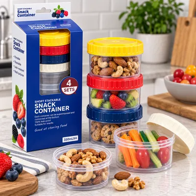 Stackable Snack Containers
