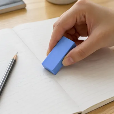 Colored erasers