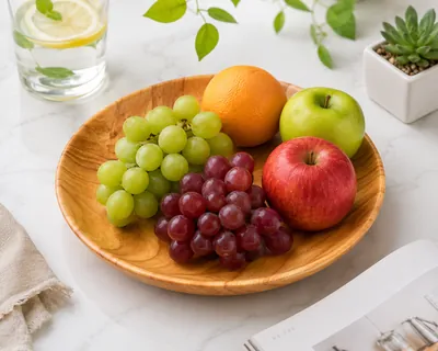 Wooden plate