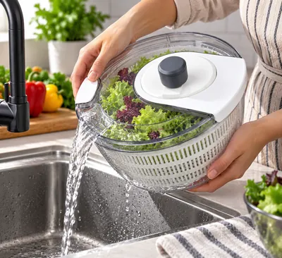 Smart Rotating Salad Spinner