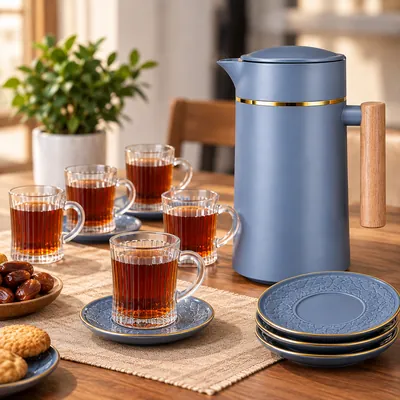 Transparent Tea & Coffee Set
