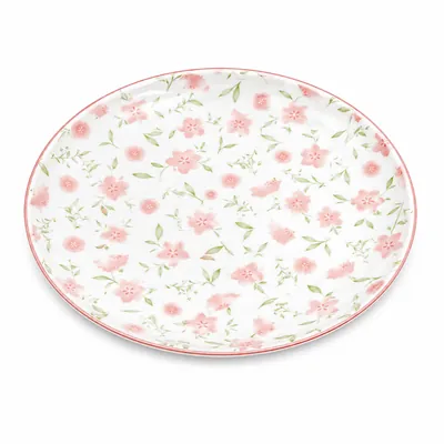 Floral Porcelain Plate