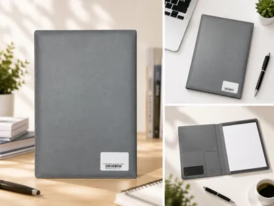 Leather Lecture Notebook