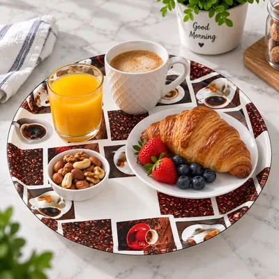 Decorative Plastic Tray