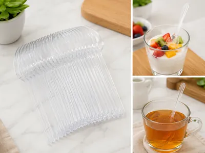 Transparent Spoons