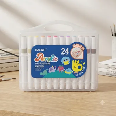 Acrylic Paint Marker Set – 24 Colors