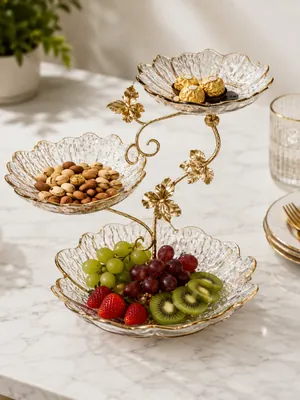 Three-Tier Serving Stand