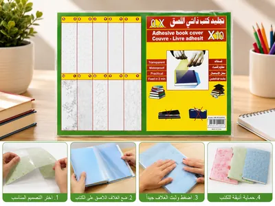 Adhesive Book Covers