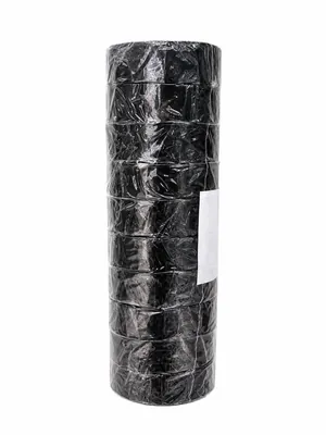 Black adhesive tape