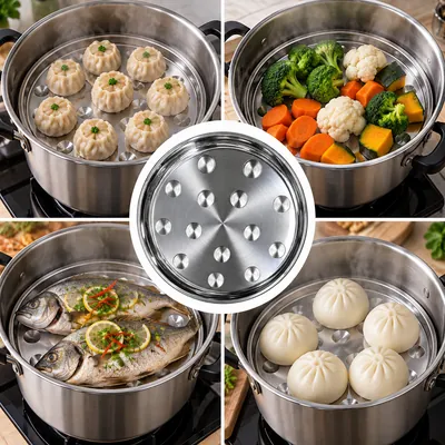 Stainless Steel Steaming Tray