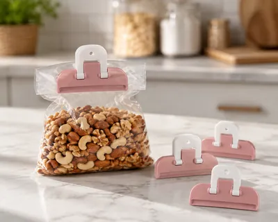 Bag sealing clips