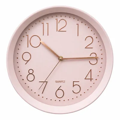 Round Plastic Wall Clock