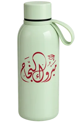 Plain stainless steel bottle